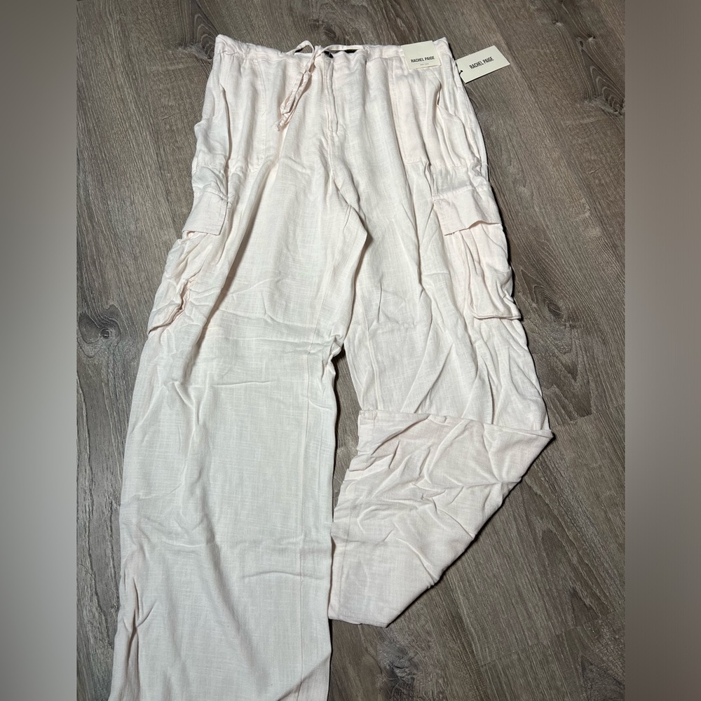 NWT Rachel Paige New York Linen Blend Pants- XL‎